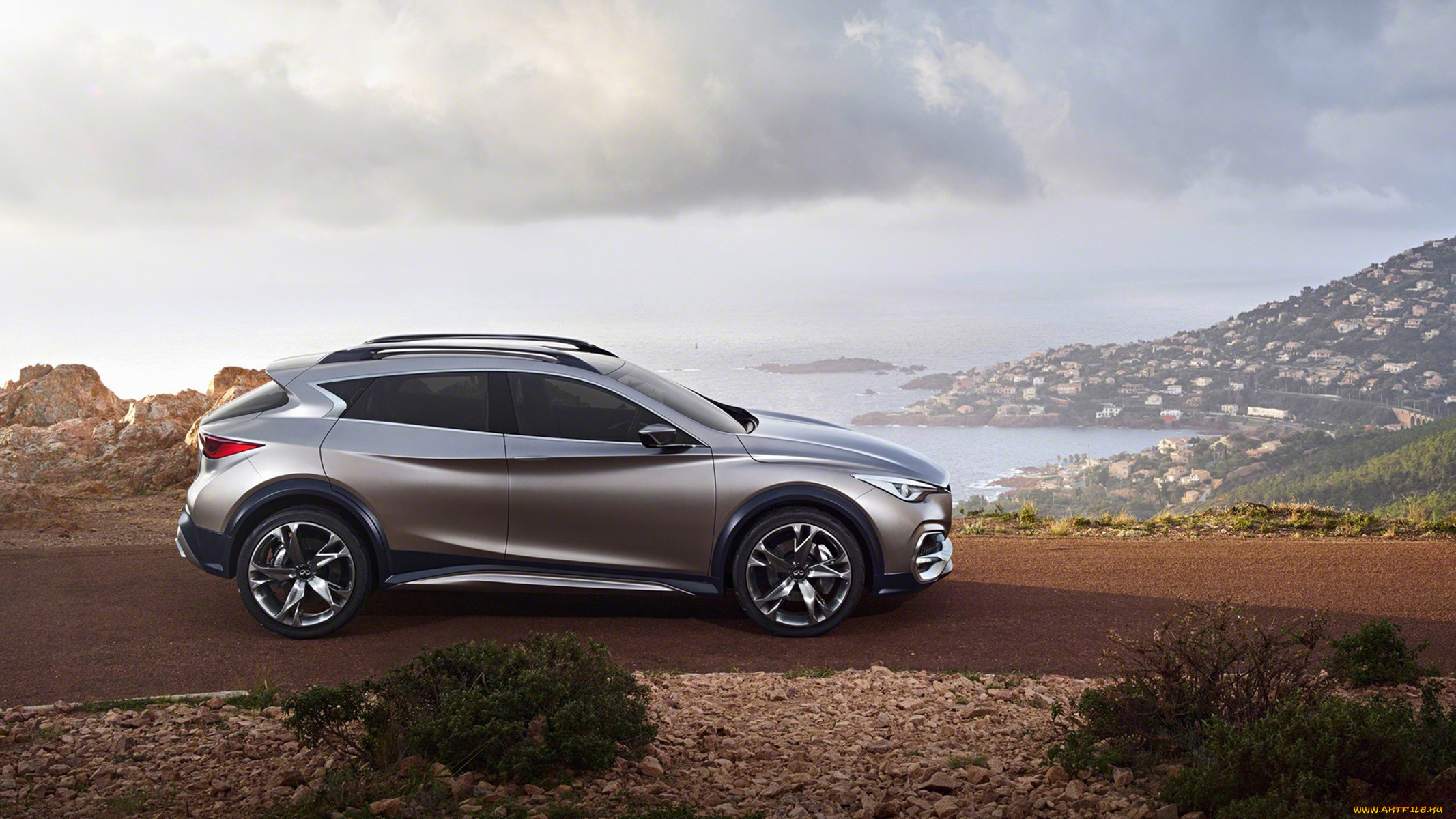 infiniti qx30 concept 2015, , infiniti, crossover, 2015, concept, qx30